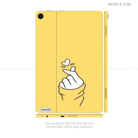 Dán Skin Máy Tính Bảng Lenovo Pad Series Hình Dễ Thương | D_CT39
