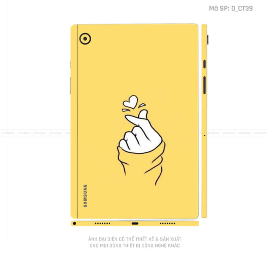 Dán Skin Galaxy Tab A Series Hình Dễ Thương | D_CT39