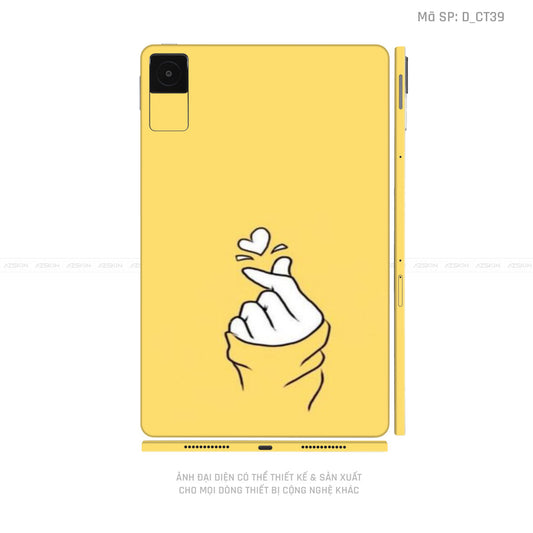 Dán Skin Máy Tính Bảng Xiaomi Mipad Hình Dễ Thương | D_CT39