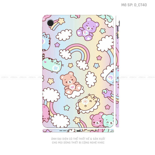 Dán Skin Máy Tính Bảng Oppo Pad Series Hình Dễ Thương | D_CT40