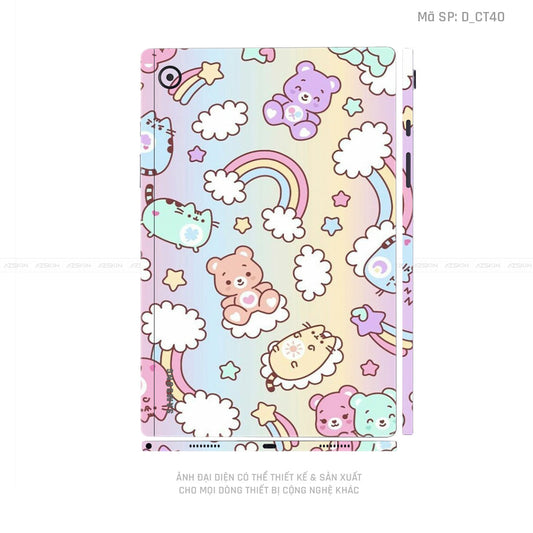 Dán Skin Galaxy Tab A Series Hình Dễ Thương | D_CT40