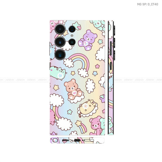Dán Skin Samsung Galaxy S25 Series Chủ Đề Dễ Thương | D_CT40