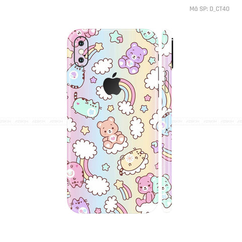 Dán Skin IPhone X Series Hình Dễ Thương | D_CT40