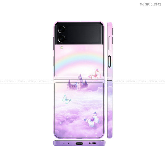 Dán Skin Galaxy Zflip3 Hình Dễ Thương | D_CT42