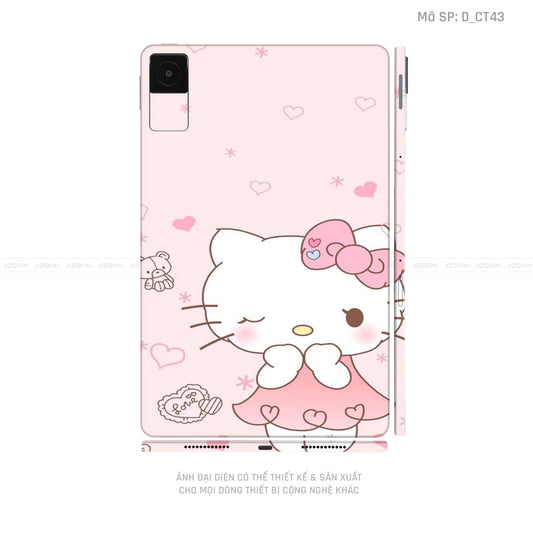 Dán Skin Máy Tính Bảng Xiaomi Mipad Hình Dễ Thương | D_CT43