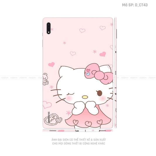 Dán Skin Galaxy Tab S7 Series Hình Dễ Thương | D_CT43