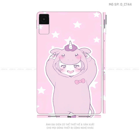 Dán Skin Máy Tính Bảng Xiaomi Mipad Hình Dễ Thương | D_CT44