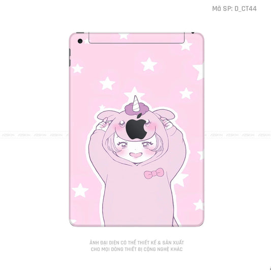 Dán Skin IPad Gen Series Hình Dễ Thương | D_CT44