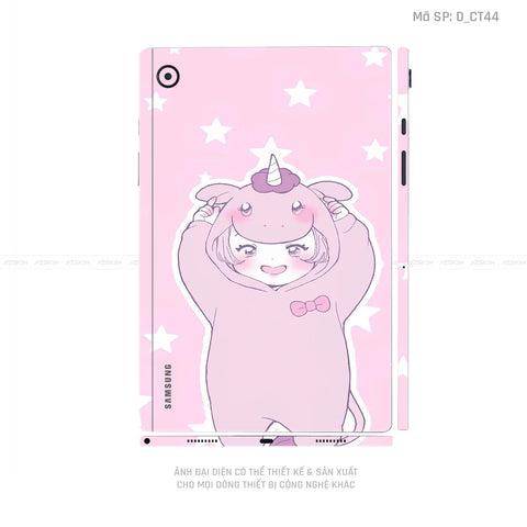 Dán Skin Galaxy Tab A Series Hình Dễ Thương | D_CT44