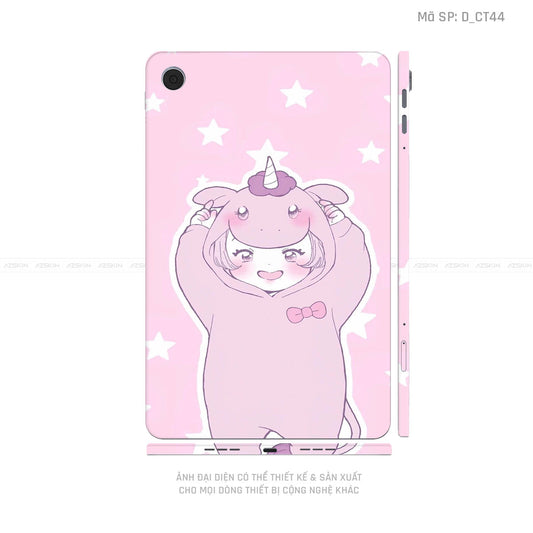 Dán Skin Máy Tính Bảng Oppo Pad Series Hình Dễ Thương | D_CT44