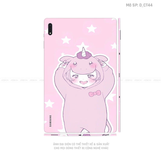 Dán Skin Galaxy Tab S8 Series Hình Dễ Thương | D_CT44