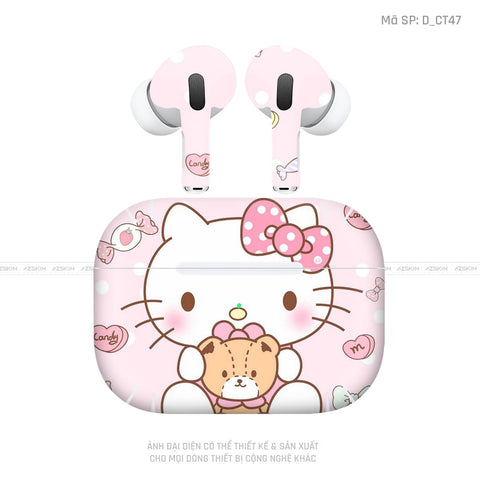 Dán Skin Airpod Pro/ Pro 2 Hình Dễ Thương | D_CT47