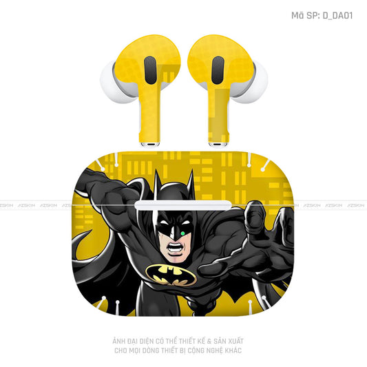 Dán Skin Airpod 3 Hình Batman |  D_DA01