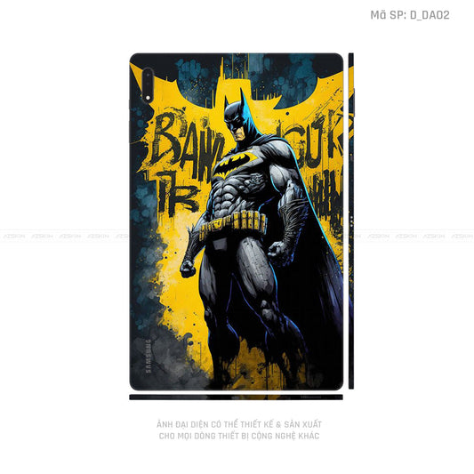 Dán Skin Galaxy Tab S8 Series Hình Batman | D_DA02