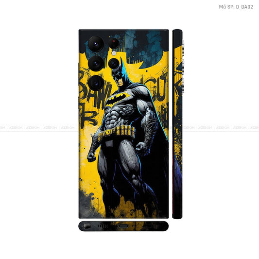 Dán Skin Galaxy S22 Series Hình Batman DC | D_DA02