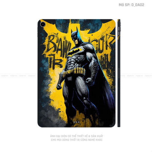 Dán Skin IPad Air Series Hình Batman | D_DA02