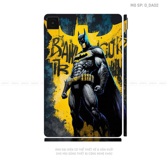 Dán Skin Máy Tính Bảng Xiaomi Mipad Hình Điện Ảnh | D_DA02