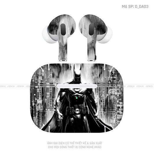 Dán Skin Airpod 3 Hình Batman |  D_DA03
