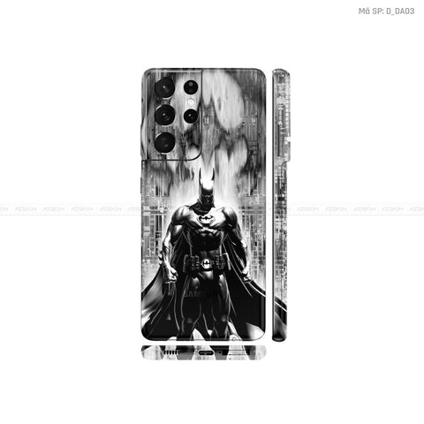 Dán Skin Galaxy S21 Series Hình Batman | D_DA03