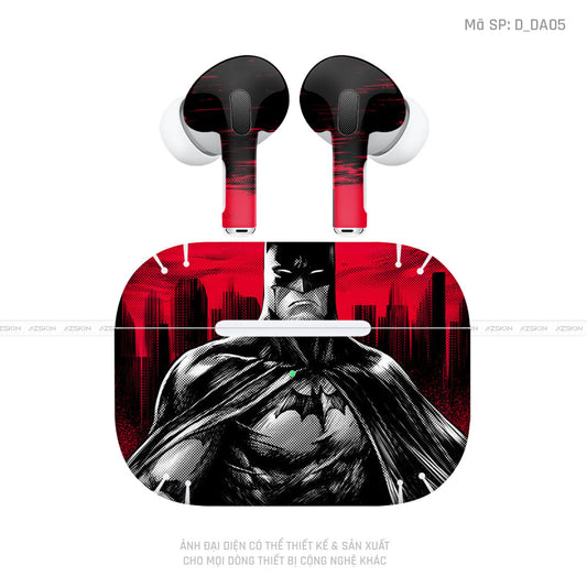 Dán Skin Airpod 3 Hình Batman |  D_DA05