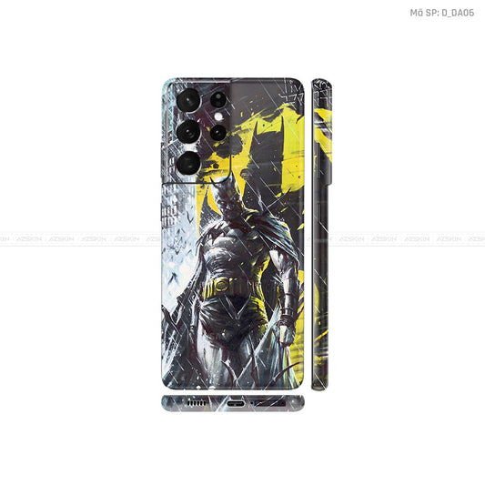 Dán Skin Galaxy S21 Series Hình Batman | D_DA06