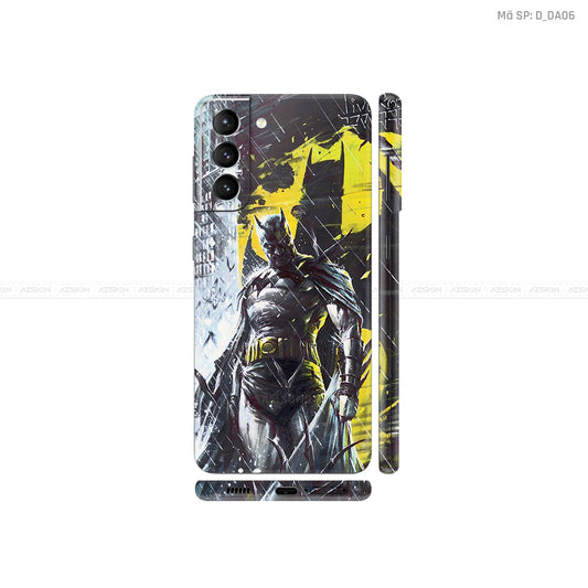 Dán Skin Galaxy S21 Series Hình Batman | D_DA06