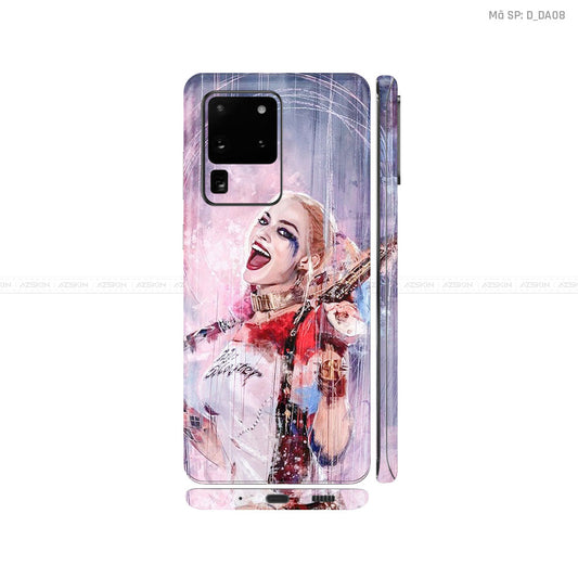 Dán Skin Galaxy S20 Series Hình Điện Ảnh Harley Quinn | D_DA08