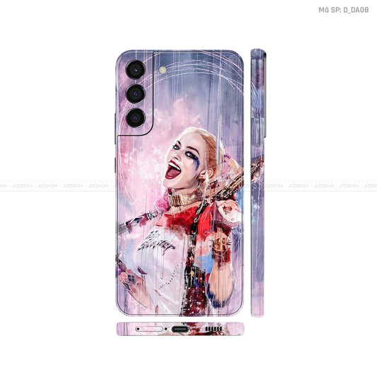 Dán Skin Galaxy S22 Series Hình Harley Quinn DC | D_DA08