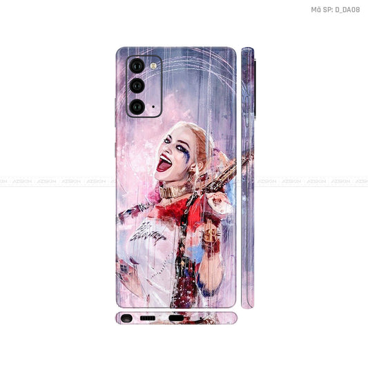 Dán Skin Galaxy Note 20 Series Hình Điện Ảnh Harley Quinn | D_DA08