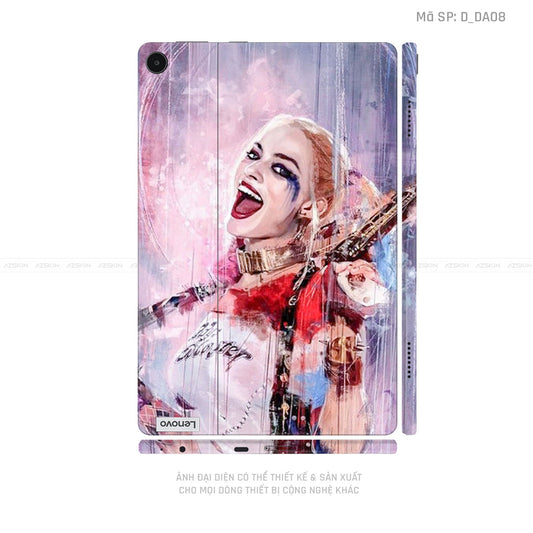Dán Skin Máy Tính Bảng Lenovo Pad Series Hình DC Comics Harley Quinn | D_DA08