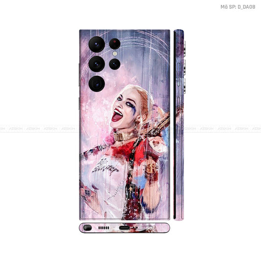 Dán Skin Galaxy S22 Series Hình Harley Quinn DC | D_DA08