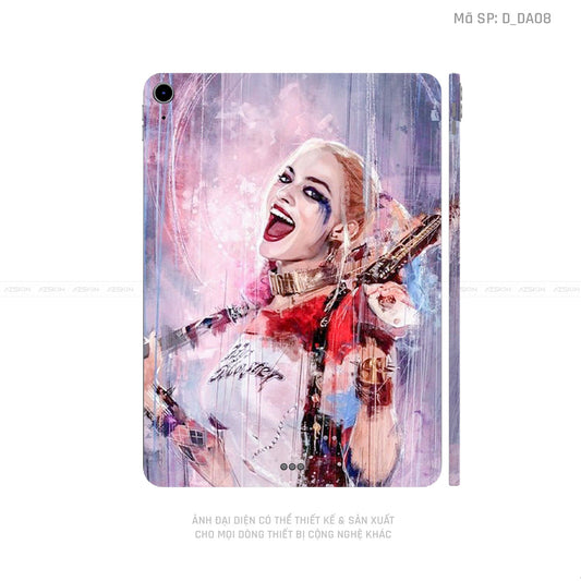 Dán Skin IPad Air Series Hình Harley Quinn | D_DA08