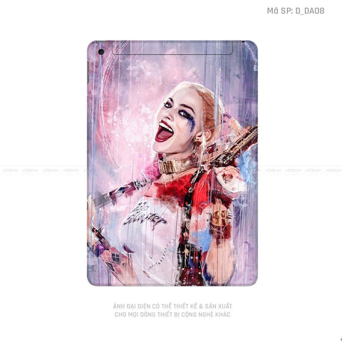 Dán Skin IPad Gen Series Hình Herley Quinn | D_DA08