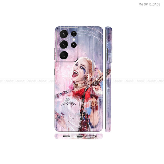 Dán Skin Galaxy S21 Series Hình Harley Quinn | D_DA08