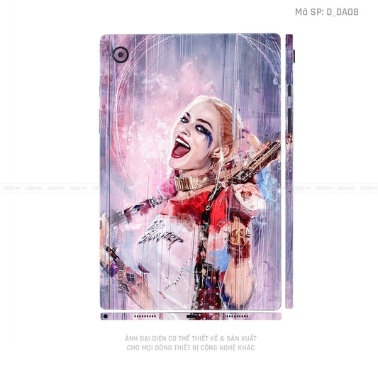 Dán Skin Galaxy Tab A Series Hình Harley Quinn | D_DA08