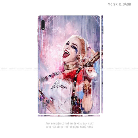 Dán Skin Galaxy Tab S8 Series Hình Harley Quinn | D_DA08