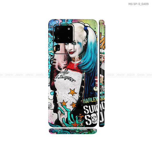 Dán Skin Galaxy S20 Series Hình Điện Ảnh Harley Quinn | D_DA09
