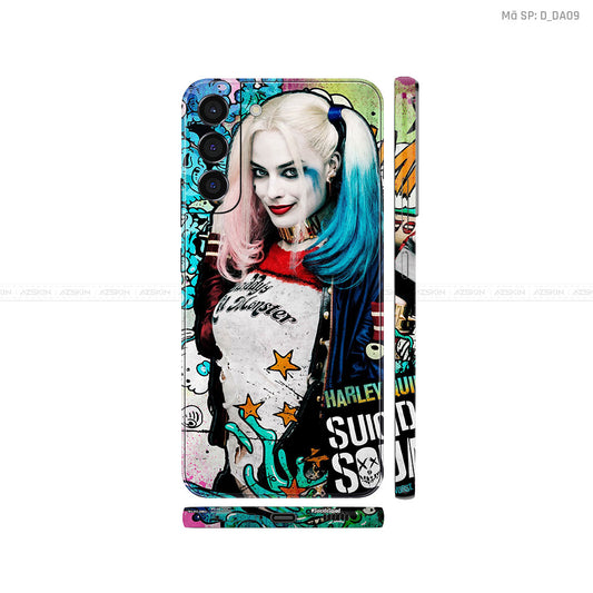 Dán Skin Galaxy S22 Series Hình Harley Quinn DC | D_DA09