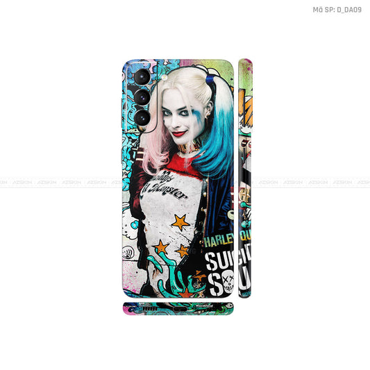 Dán Skin Galaxy S21 Series Hình Harley Quinn | D_DA09