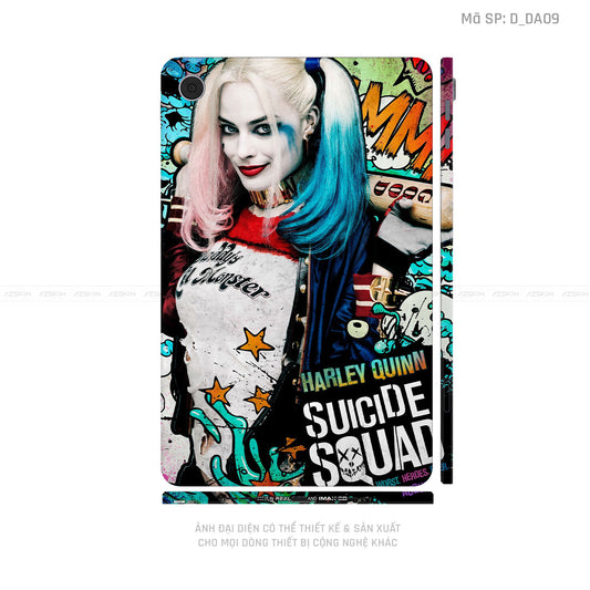 Dán Skin Máy Tính Bảng Oppo Pad Series Hình DC Comics Harley Quinn | D_DA09