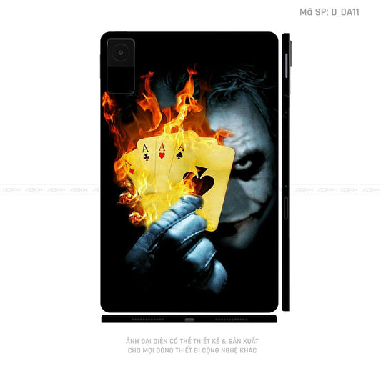 Dán Skin Máy Tính Bảng Xiaomi Mipad Hình Jocker | D_DA11