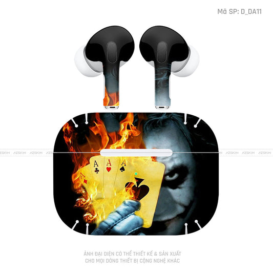 Dán Skin Airpod 3 Hình Jocker | D_DA11