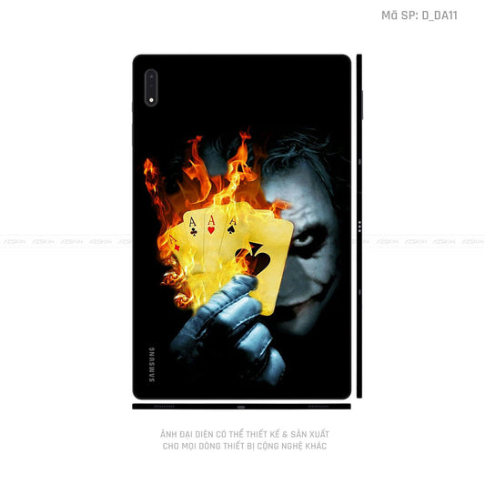 Dán Skin Galaxy Tab S8 Series Hình Jocker | D_DA11