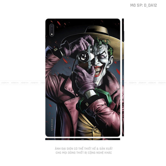 Dán Skin Galaxy Tab S8 Series Hình Jocker | D_DA12