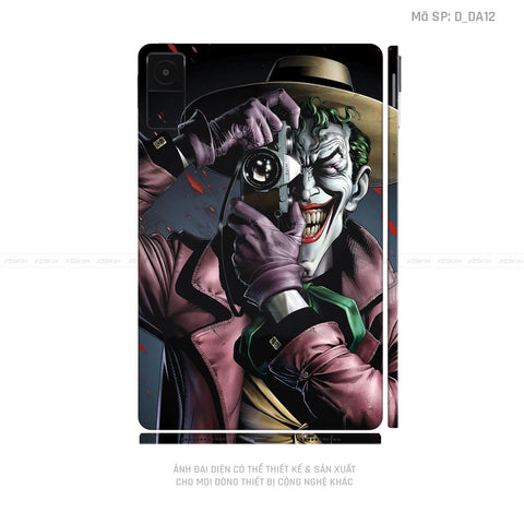 Dán Skin Máy Tính Bảng Xiaomi Mipad Hình Jocker | D_DA12
