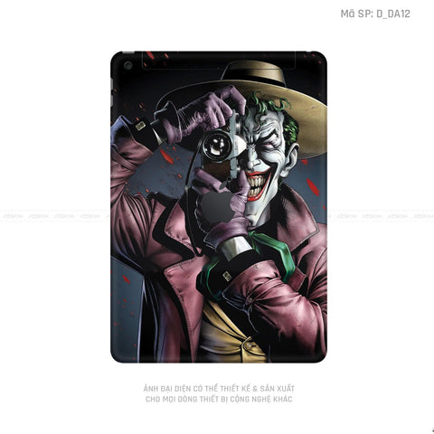 Dán Skin IPad Gen Series Hình Jocker | D_DA12