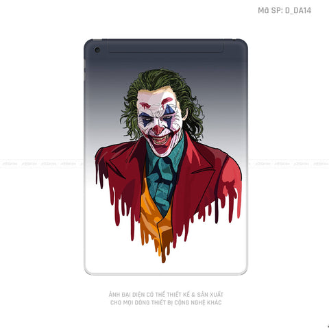 Dán Skin IPad Gen Series Hình Jocker | D_DA14