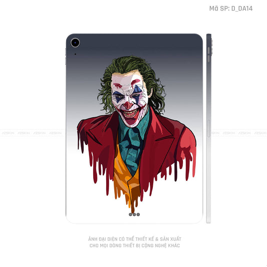 Dán Skin IPad Air Series Hình Jocker | D_DA14