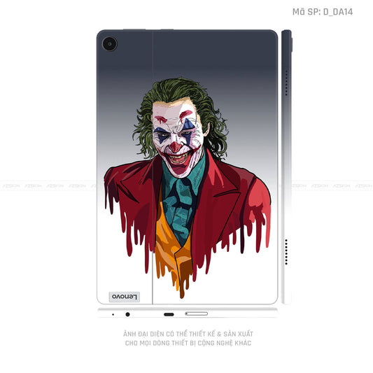 Dán Skin Máy Tính Bảng Lenovo Pad Series Hình DC Comics Jocker | D_DA14
