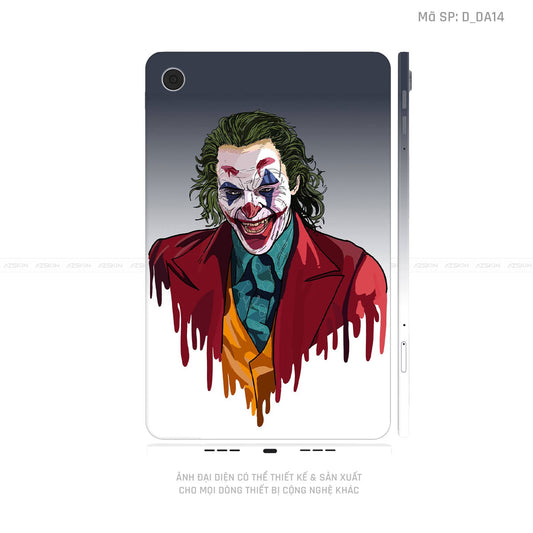 Dán Skin Máy Tính Bảng Oppo Pad Series Hình DC Comics Jocker | D_DA14